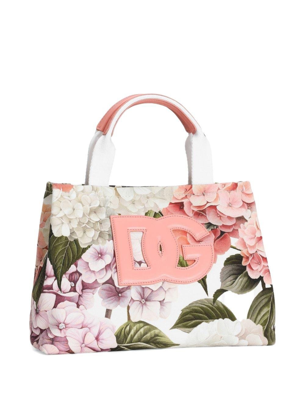 Borsa per bambina Dolce & Gabbana Kids a fiori - Ninna Nanna