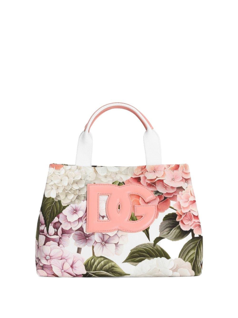 Borsa per bambina Dolce & Gabbana Kids a fiori - Ninna Nanna