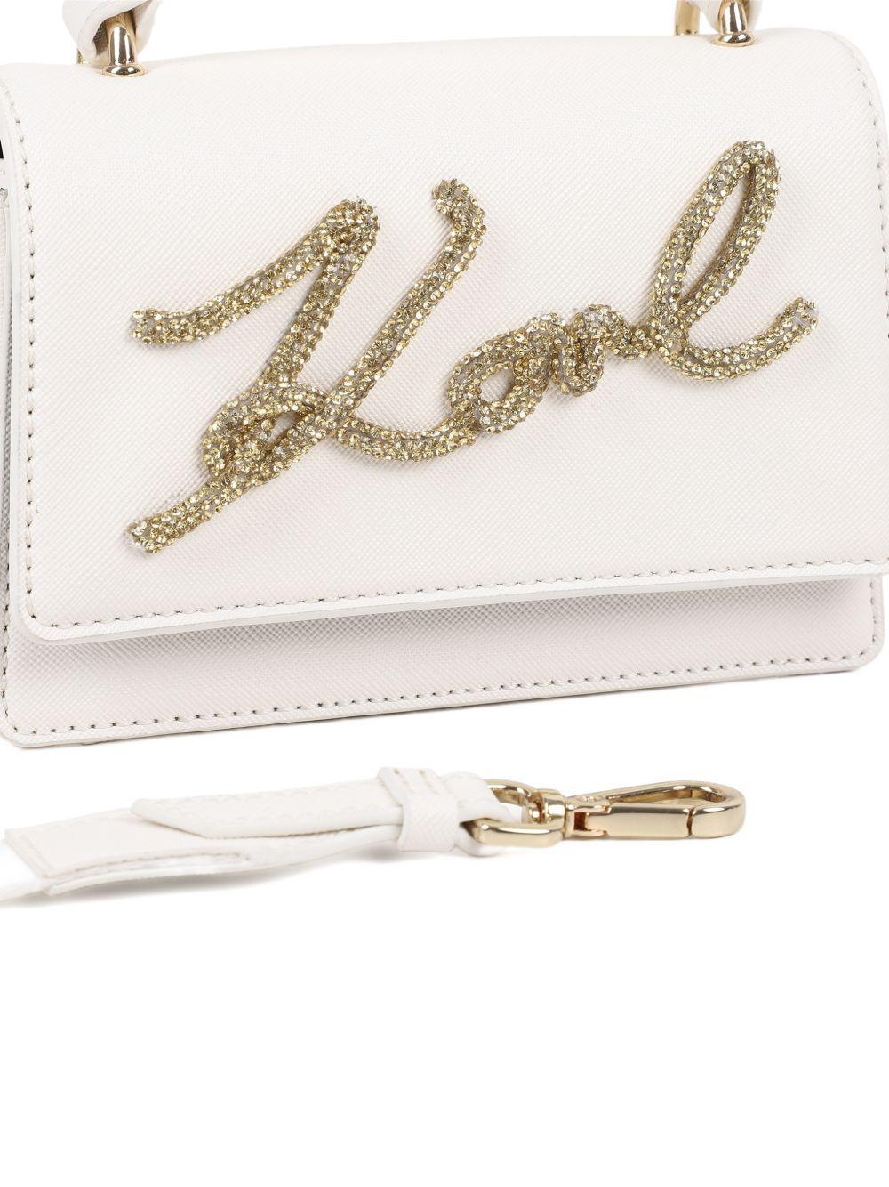 Borsa per bambina Karl Lagerfeld Kids con logo - Ninna Nanna