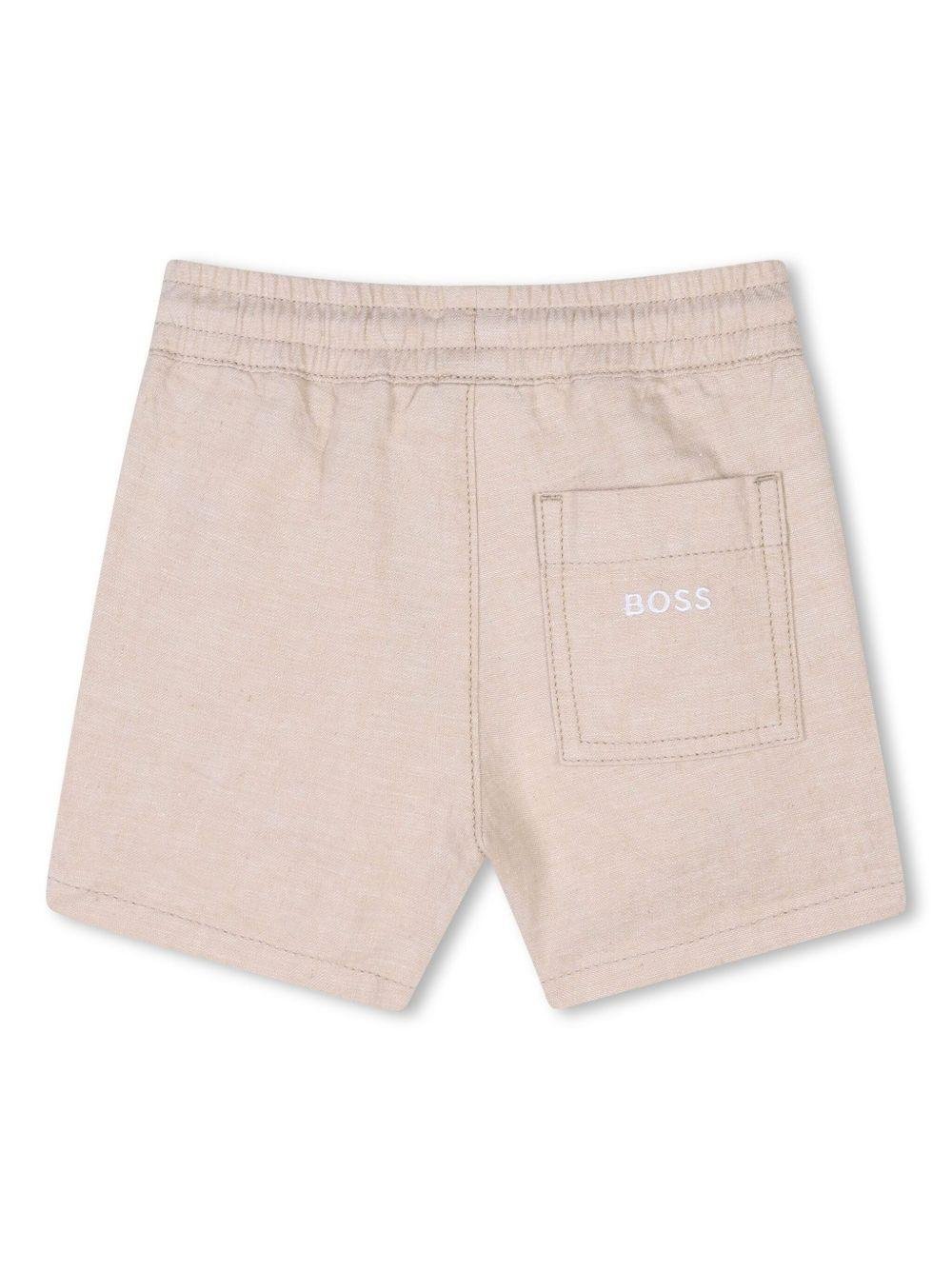 Boss Kids shorts in lino - Ninna Nanna