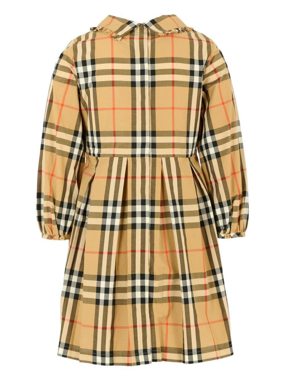 Burberry Kids abito check - Ninna Nanna