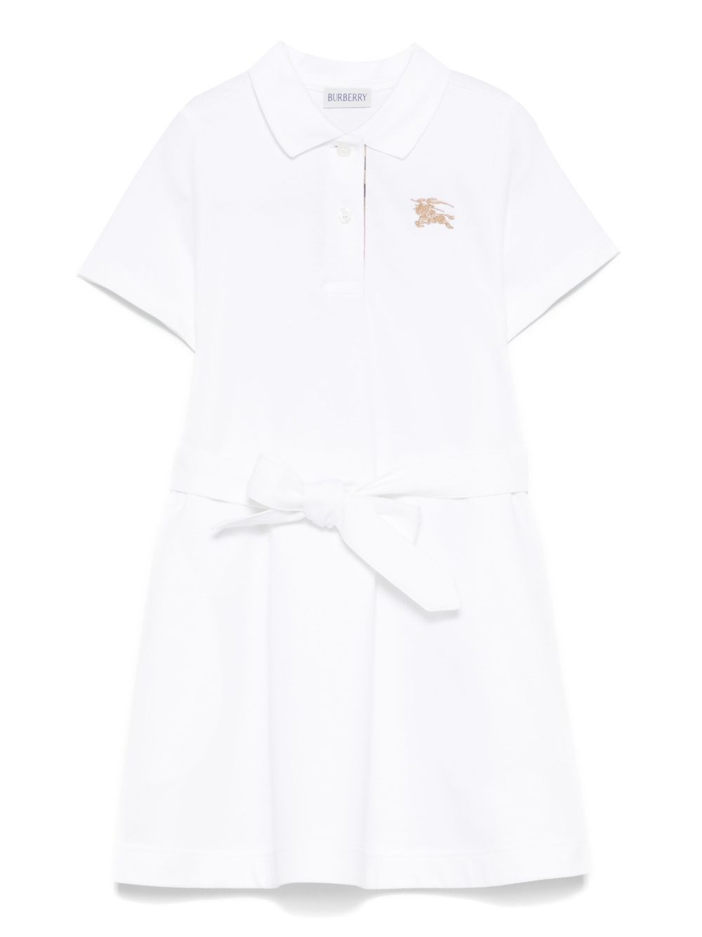 Burberry Kids abito con logo - Ninna Nanna