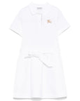Burberry Kids abito con logo - Ninna Nanna