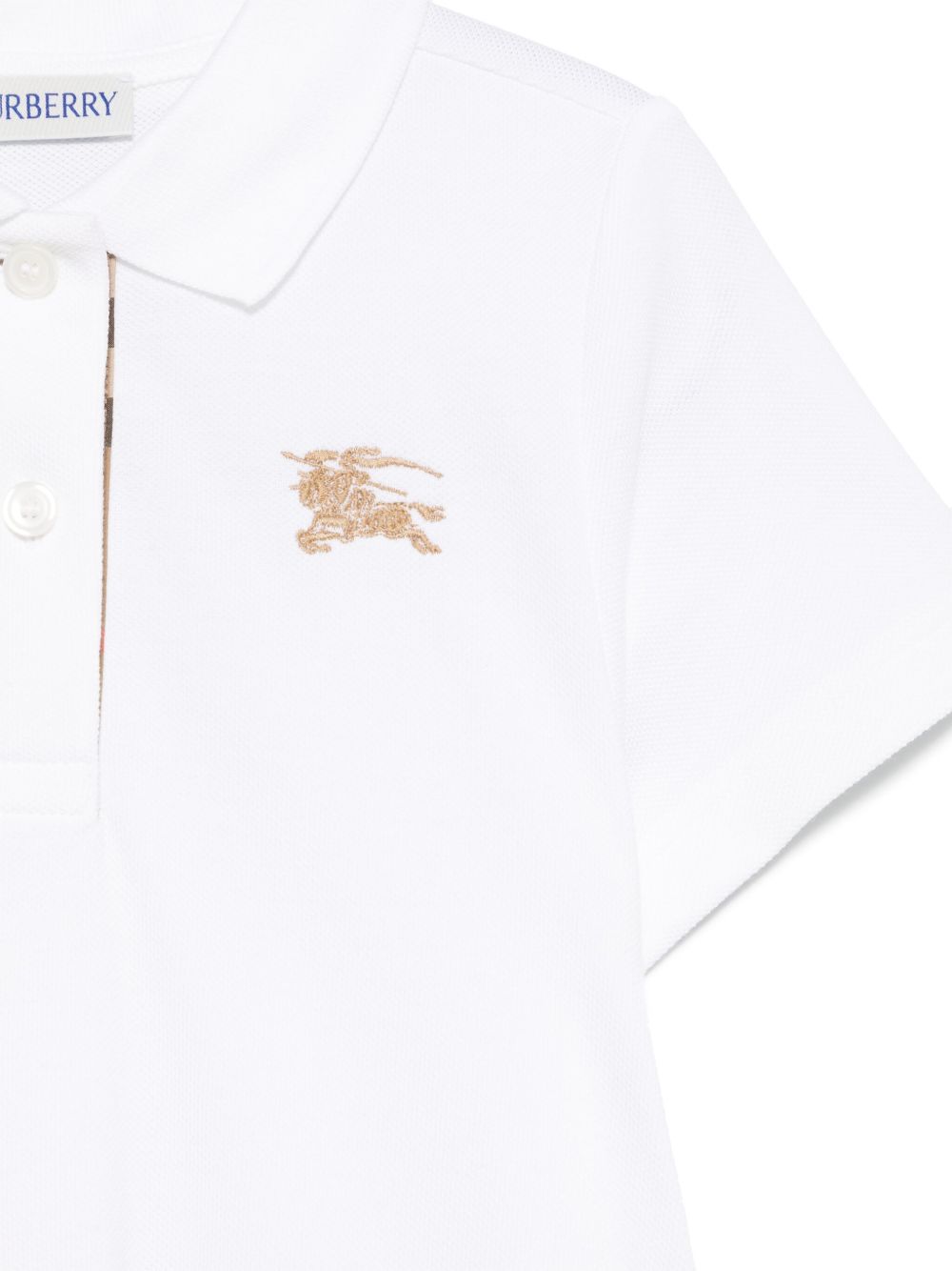 Burberry Kids abito con logo - Ninna Nanna
