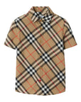 Burberry Kids camicia check - Ninna Nanna