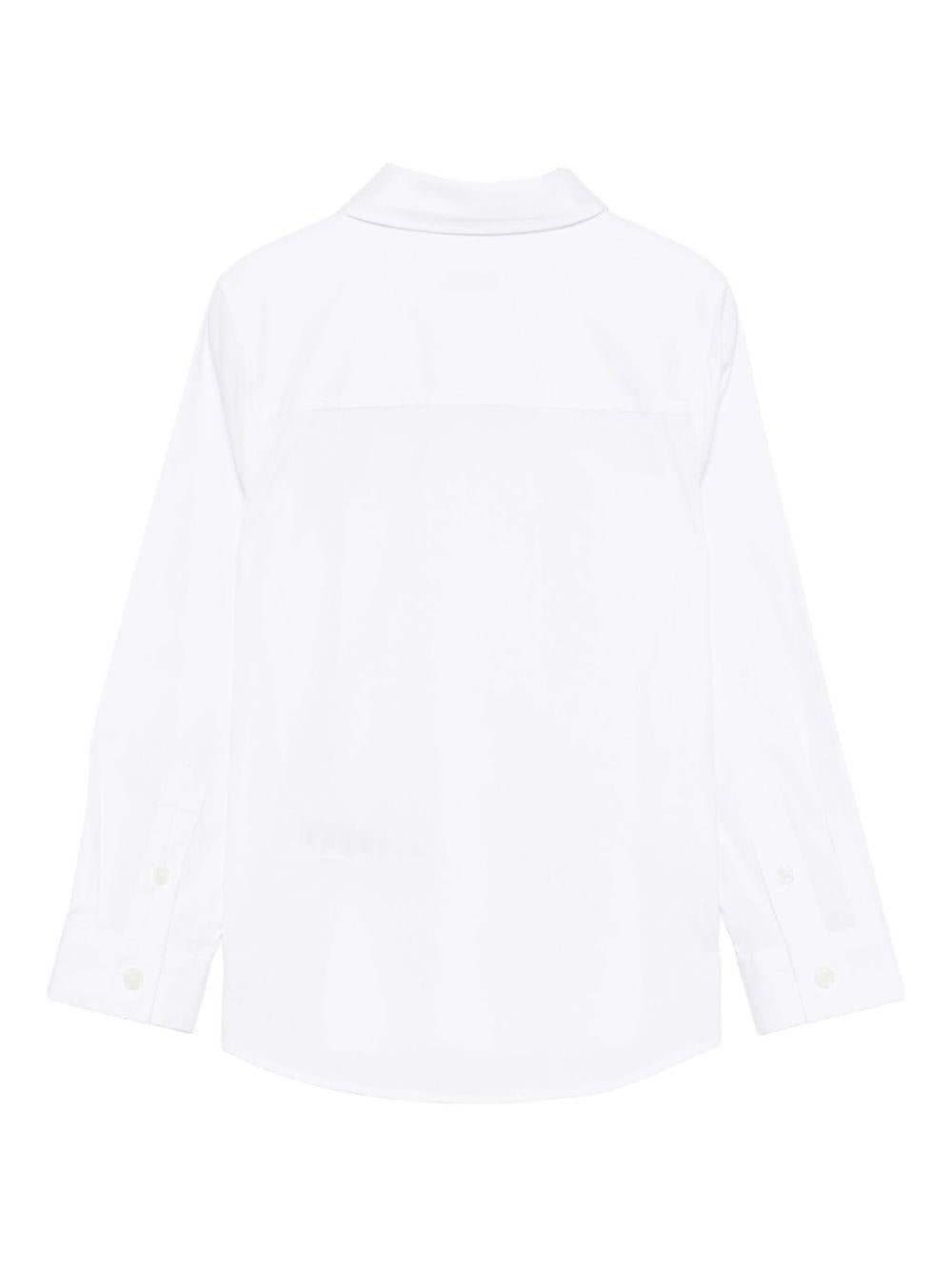 Burberry Kids camicia con ricamo - Ninna Nanna