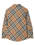 Burberry Kids camicia in check - Ninna Nanna