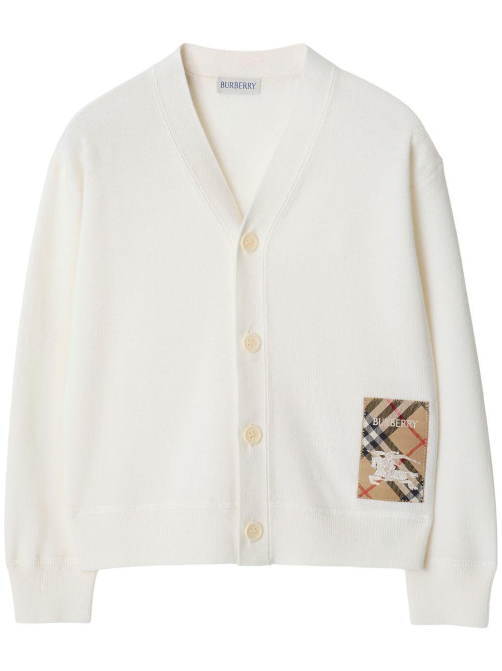 Burberry Kids cardigan - Ninna Nanna