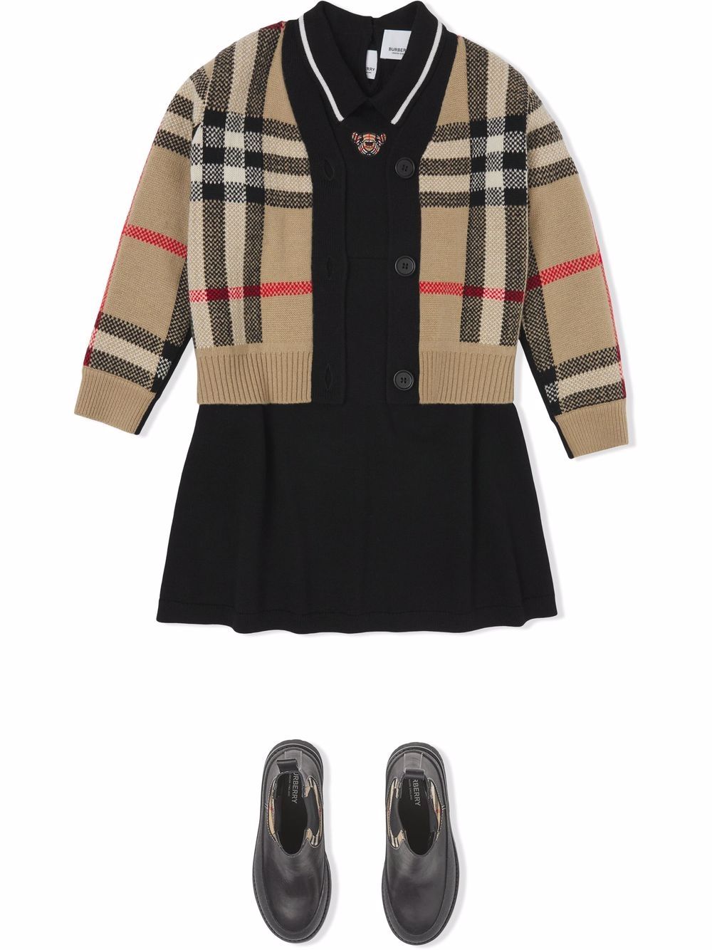 Burberry Kids cardigan - Ninna Nanna