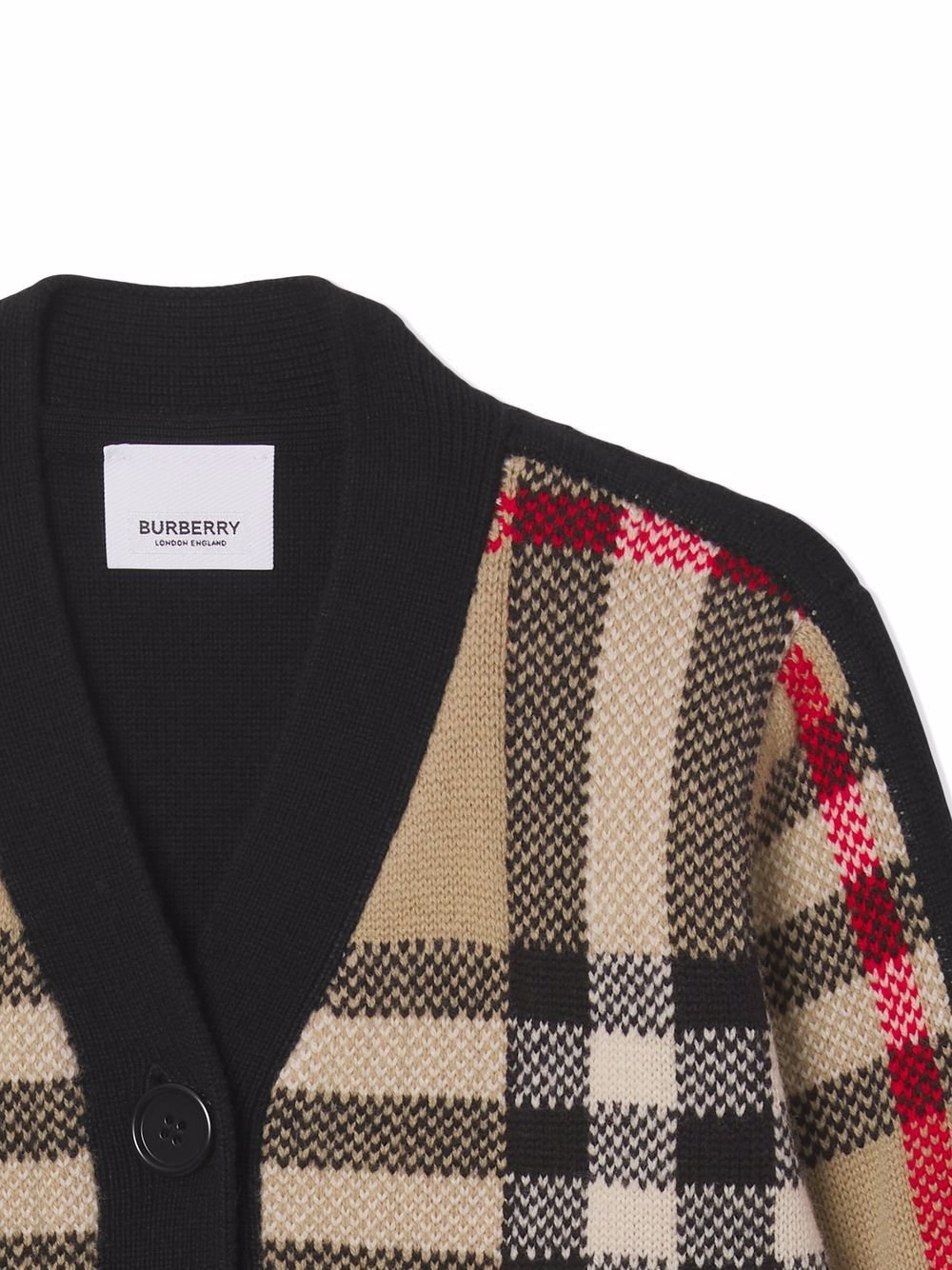 Burberry Kids cardigan - Ninna Nanna