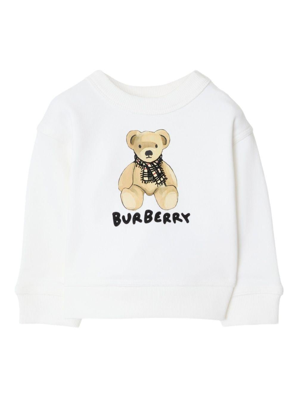 Burberry Kids felpa con stampa - Ninna Nanna
