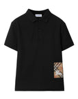 Burberry Kids polo con applicazione - Ninna Nanna