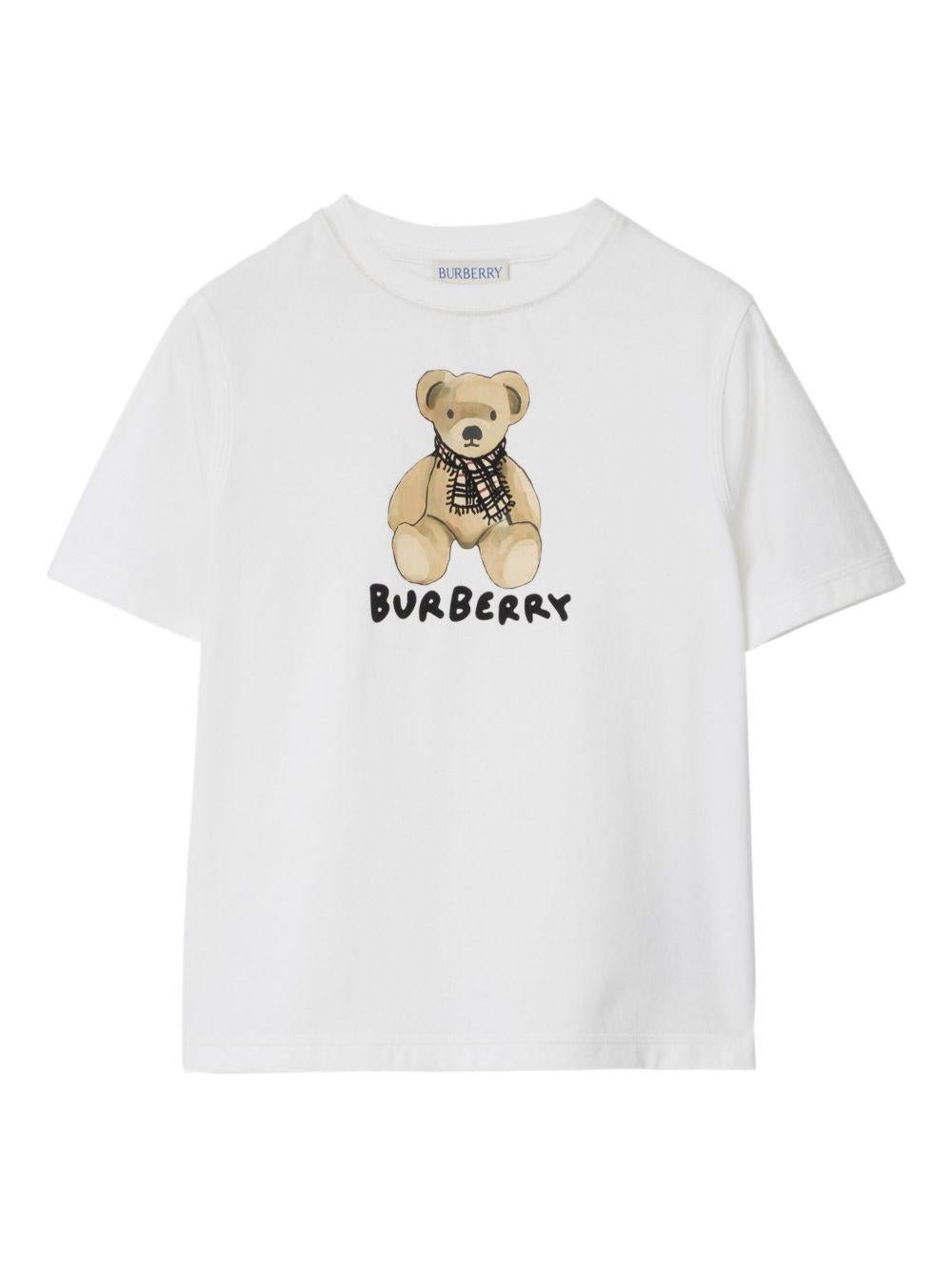 Burberry Kids t-shirt con orsetto - Ninna Nanna
