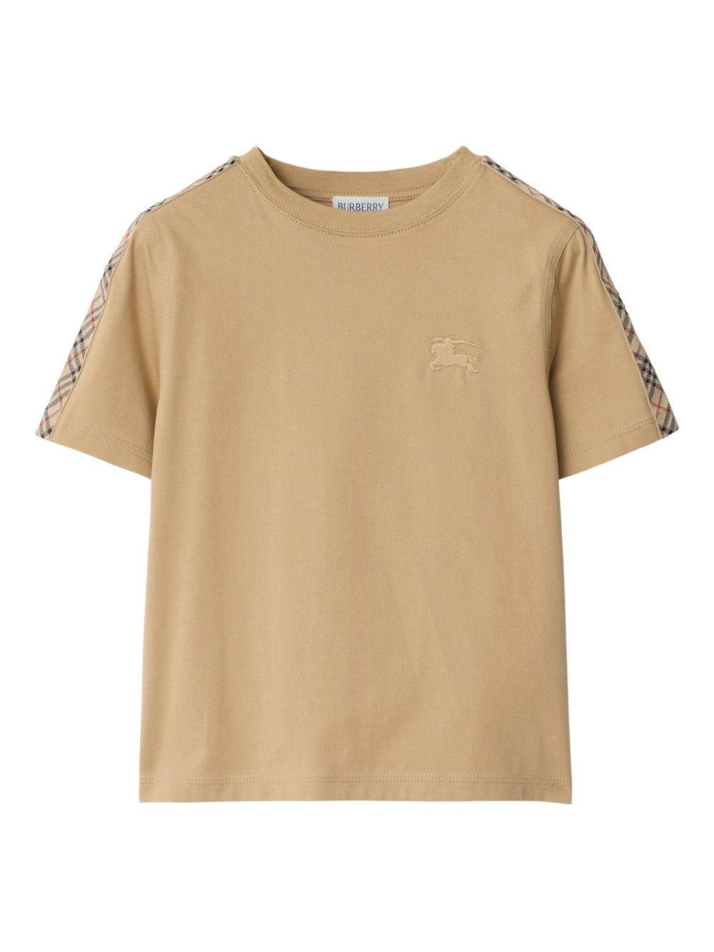 Burberry Kids t-shirt con ricamo - Ninna Nanna