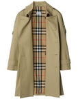 Burberry Kids trench con cintura - Ninna Nanna