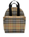 Burberry Kids zaino in check - Ninna Nanna