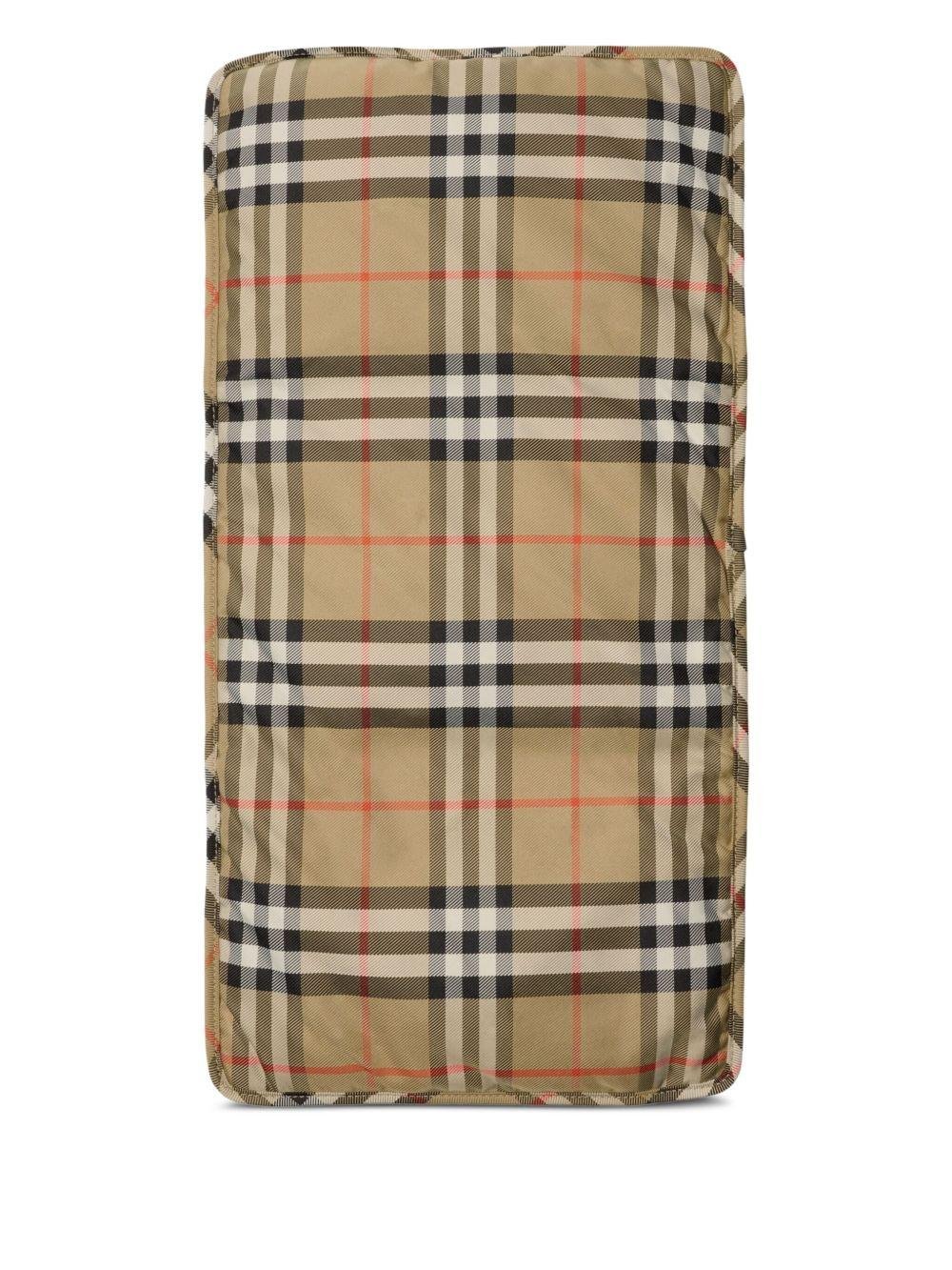 Burberry Kids zaino in check - Ninna Nanna