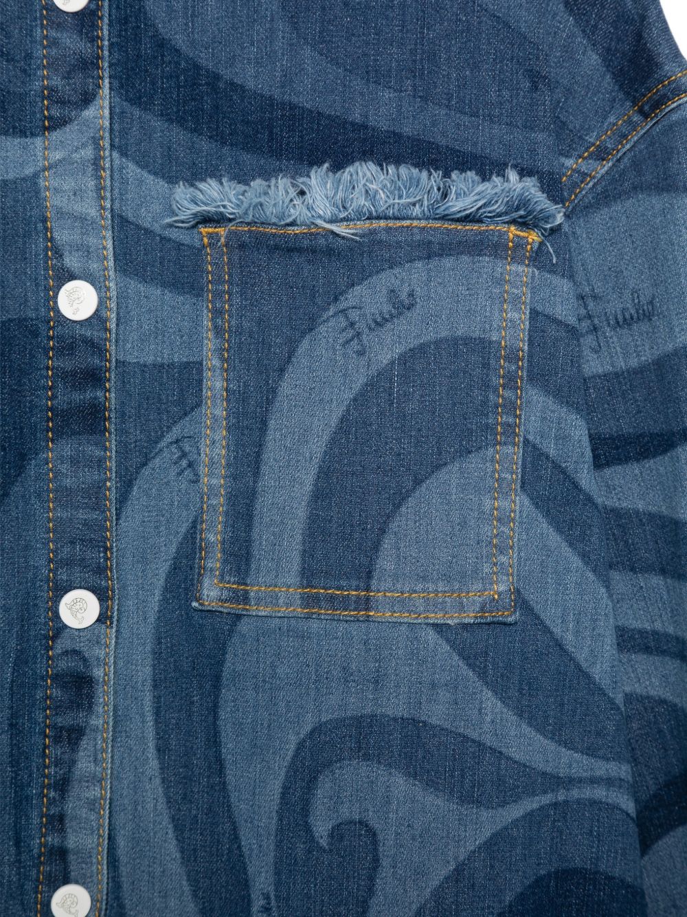 Camicia per bambina Emilio Pucci Junior con stampa - Ninna Nanna