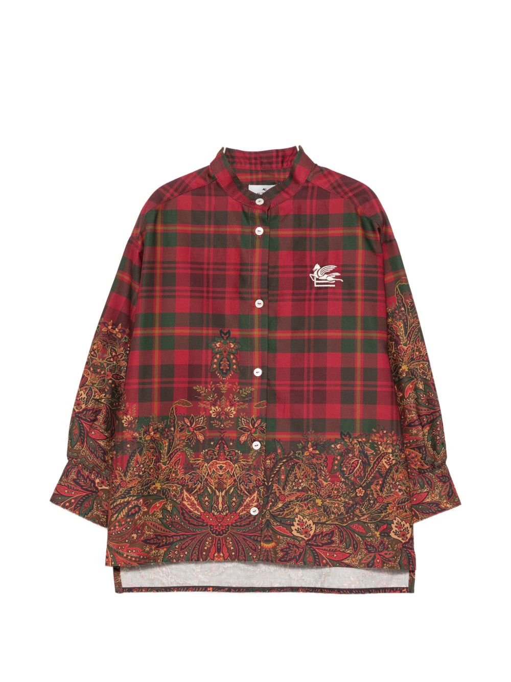 Camicia per bambina Etro Kids a quadri - Ninna Nanna
