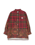 Camicia per bambina Etro Kids a quadri - Ninna Nanna
