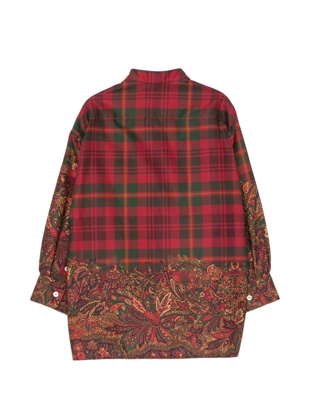 Camicia per bambina Etro Kids a quadri - Ninna Nanna