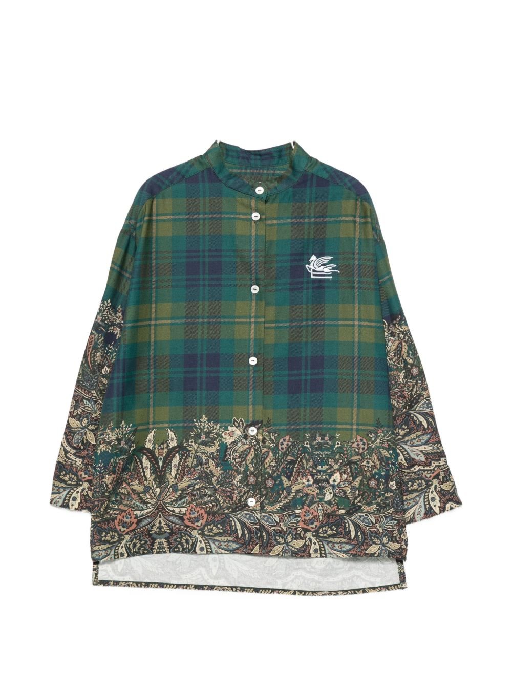 Camicia per bambina Etro Kids a quadri - Ninna Nanna