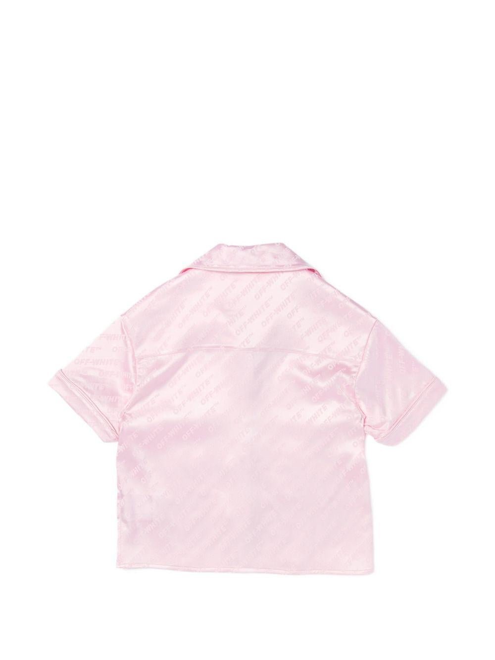 Camicia per bambina Off White Kids logata - Ninna Nanna