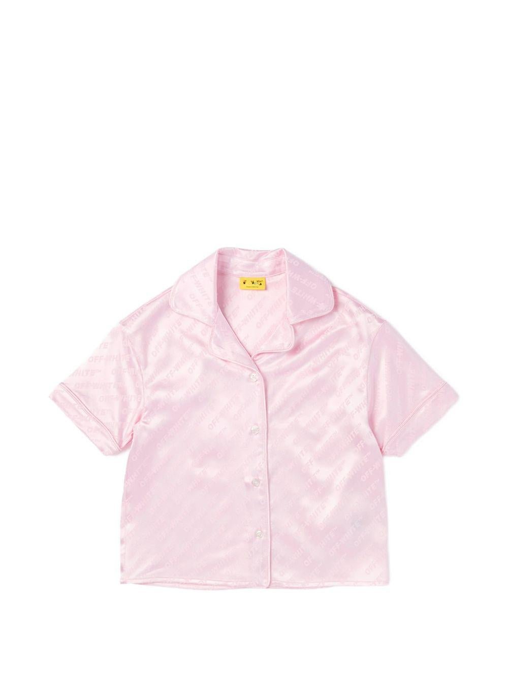 Camicia per bambina Off White Kids logata - Ninna Nanna
