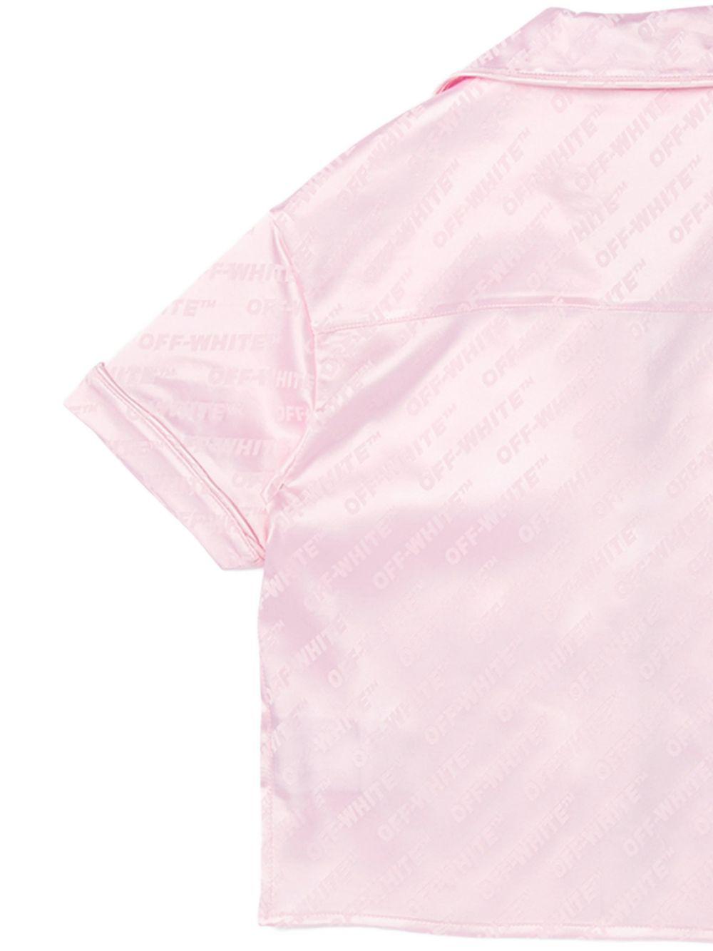 Camicia per bambina Off White Kids logata - Ninna Nanna