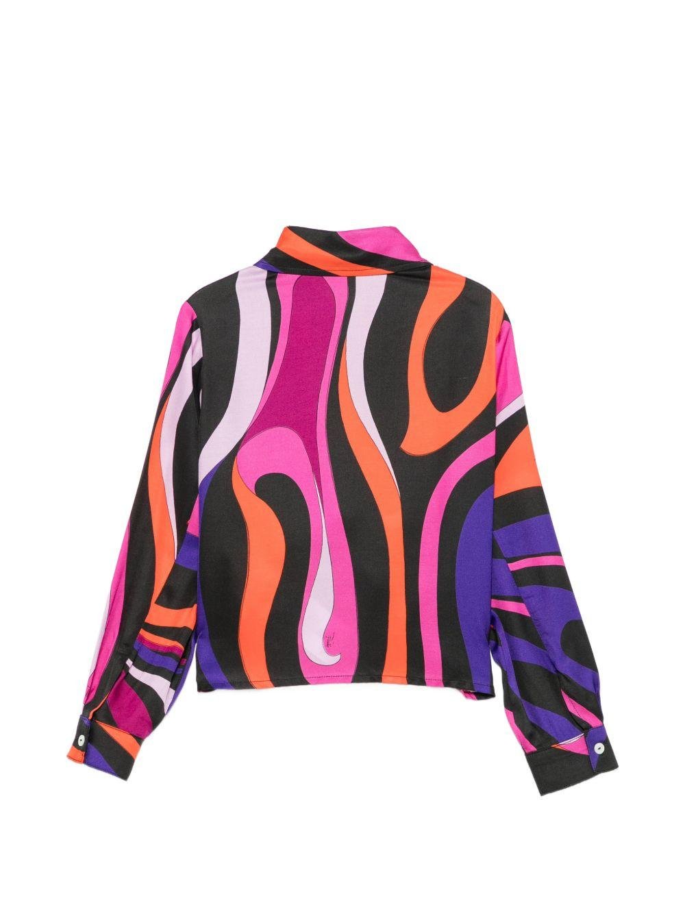 Camicia per bambina Pucci Junior con stampa - Ninna Nanna