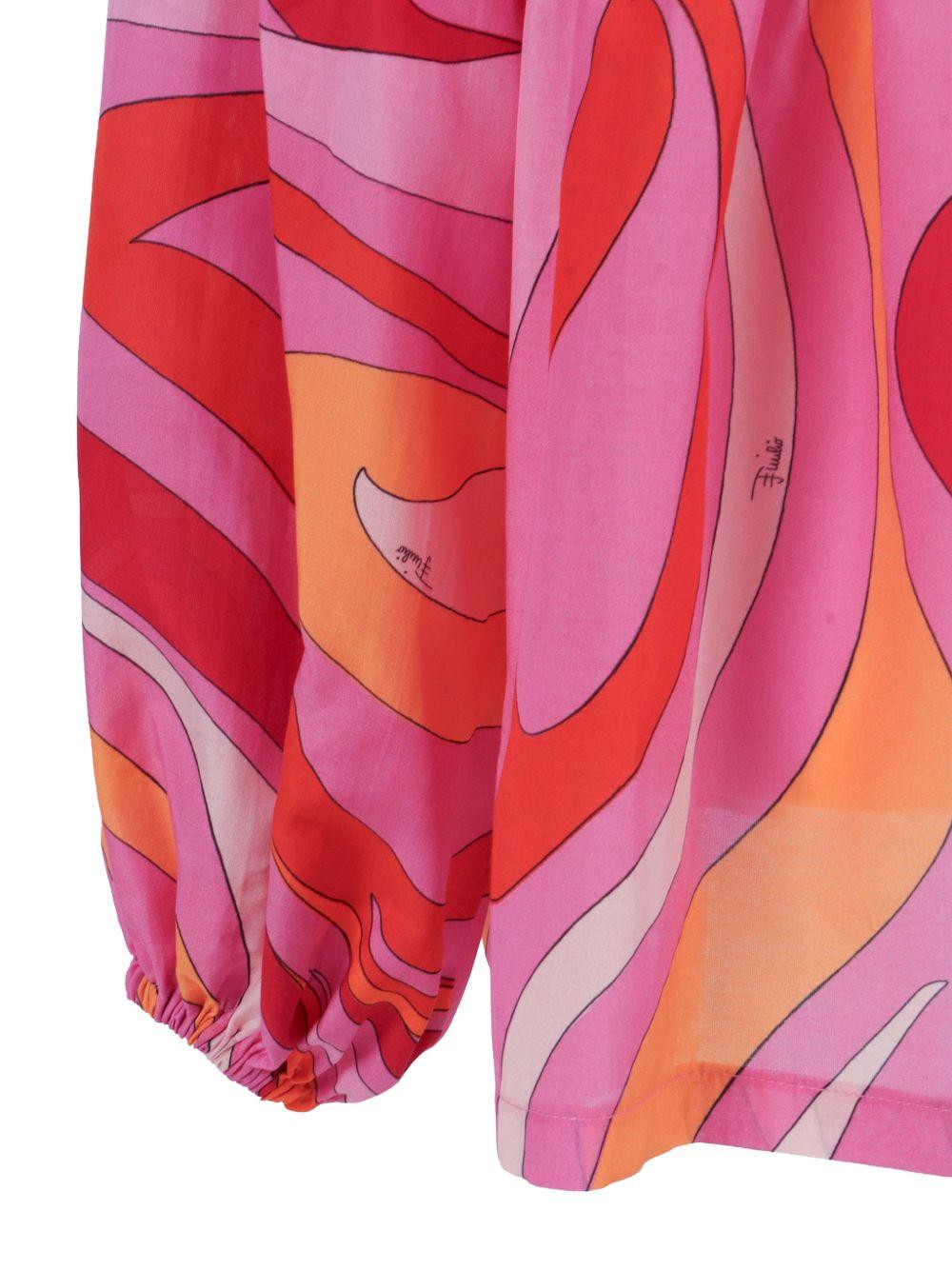 Camicia per bambina Pucci Junior con stampa - Ninna Nanna