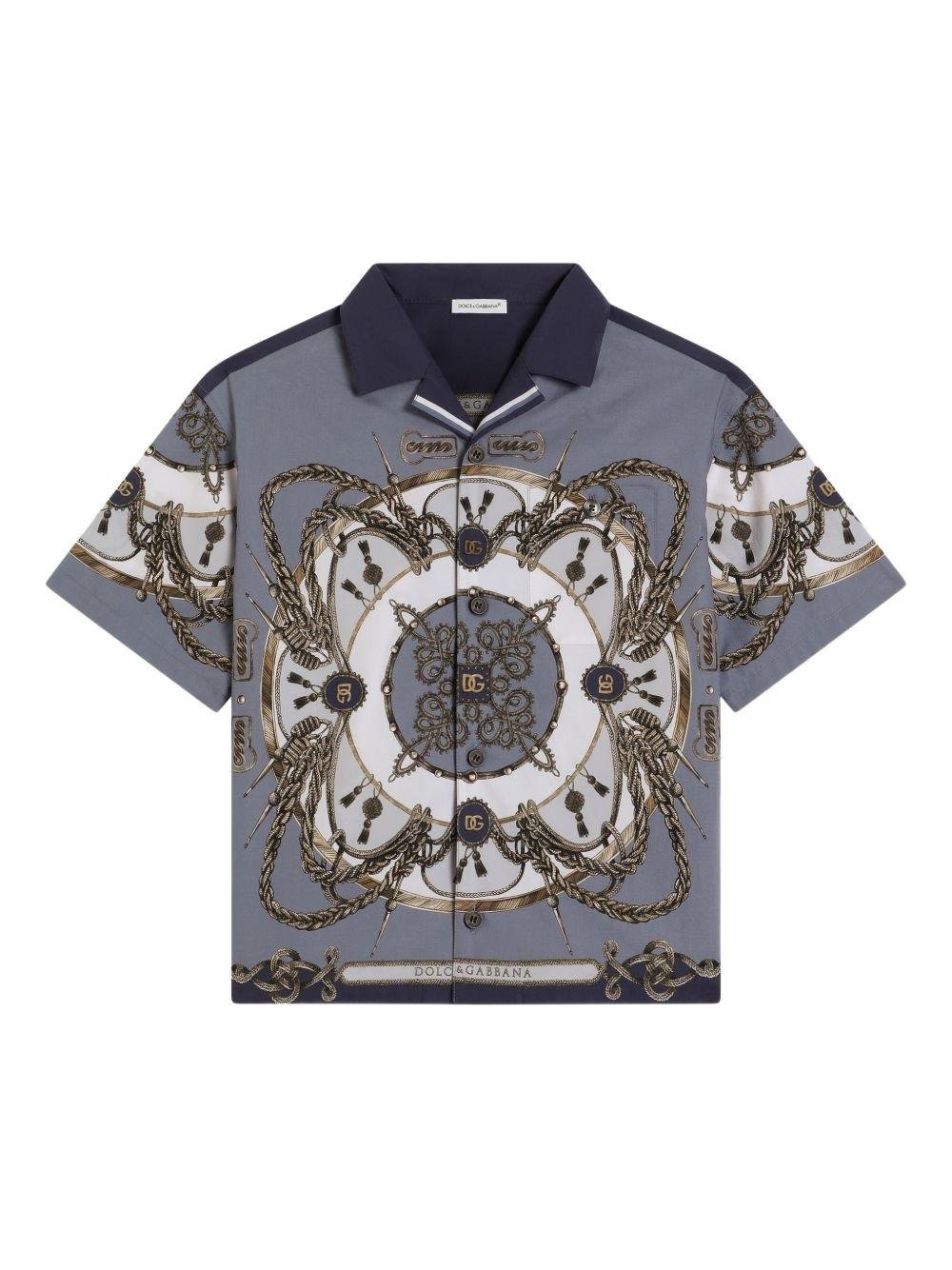 Camicia per bambino Dolce & Gabbana Kids con stampa - Ninna Nanna