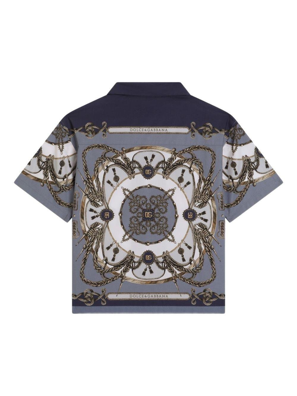 Camicia per bambino Dolce & Gabbana Kids con stampa - Ninna Nanna