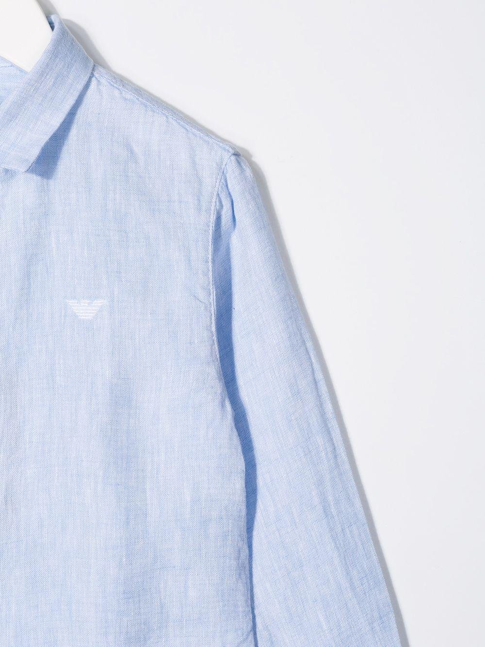 Camicia per bambino Emporio Armani Kids in lino - Ninna Nanna