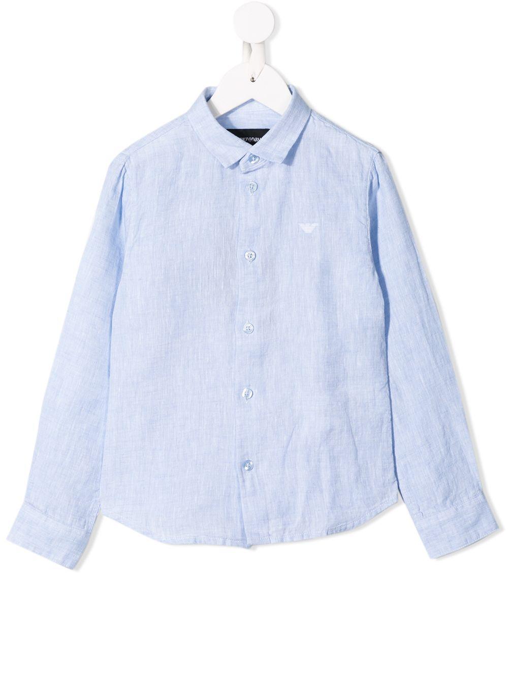 Camicia per bambino Emporio Armani Kids in lino - Ninna Nanna