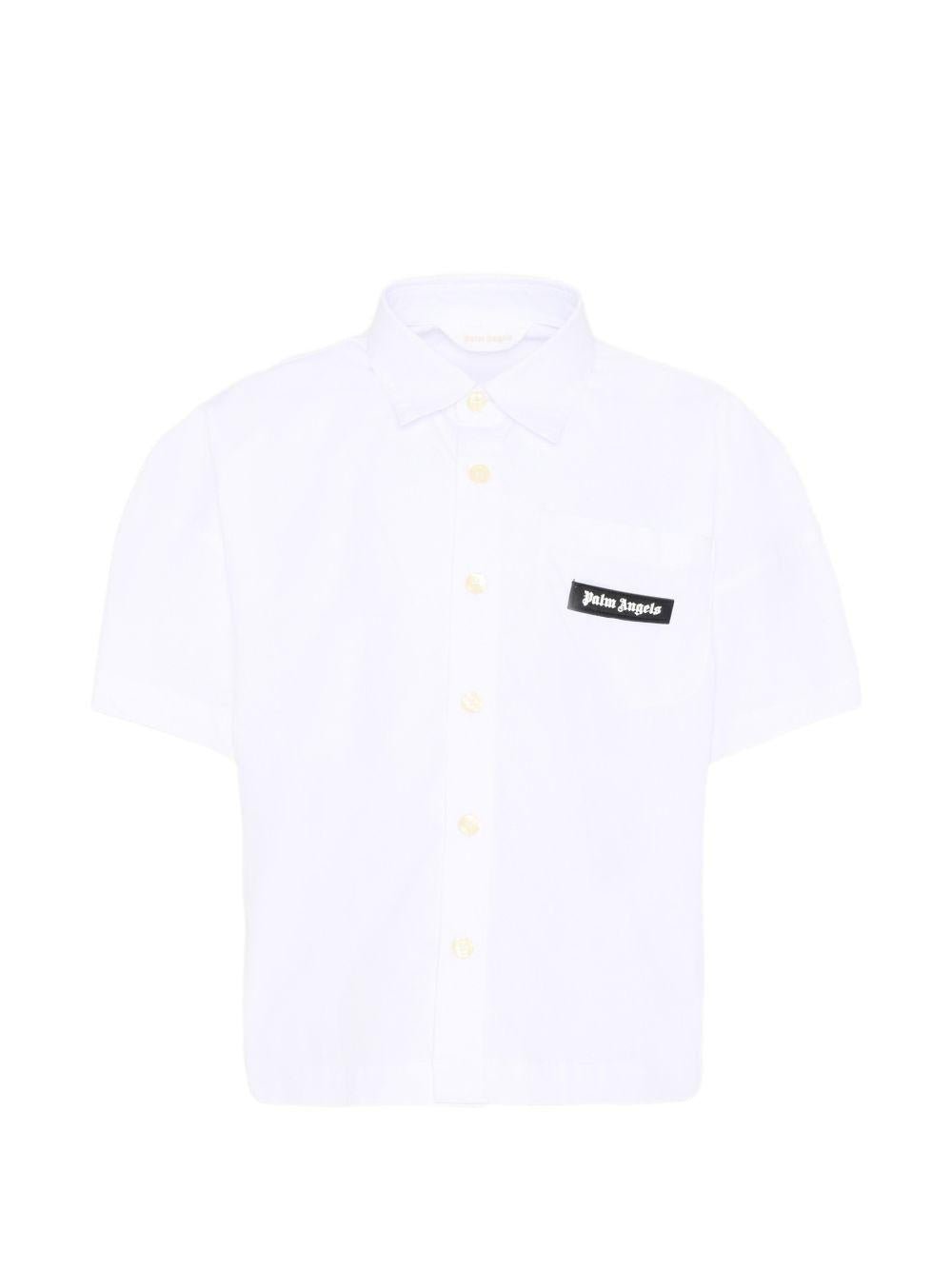 Camicia per bambino Palm Angels Kids con logo - Ninna Nanna