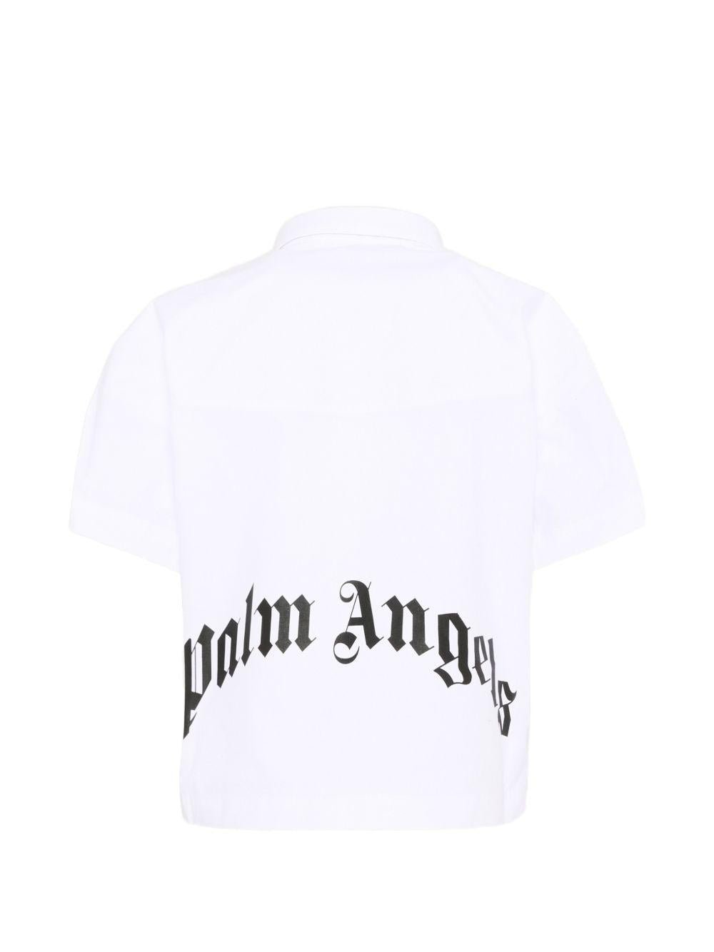 Camicia per bambino Palm Angels Kids con logo - Ninna Nanna