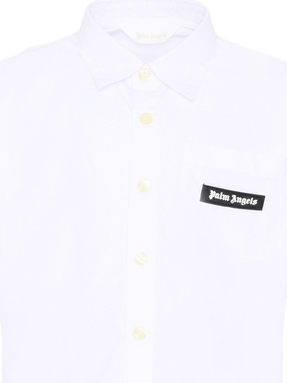Camicia per bambino Palm Angels Kids con logo - Ninna Nanna