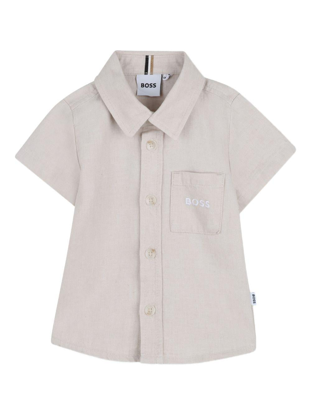 Camicia per neonato Boss Kids con logo - Ninna Nanna
