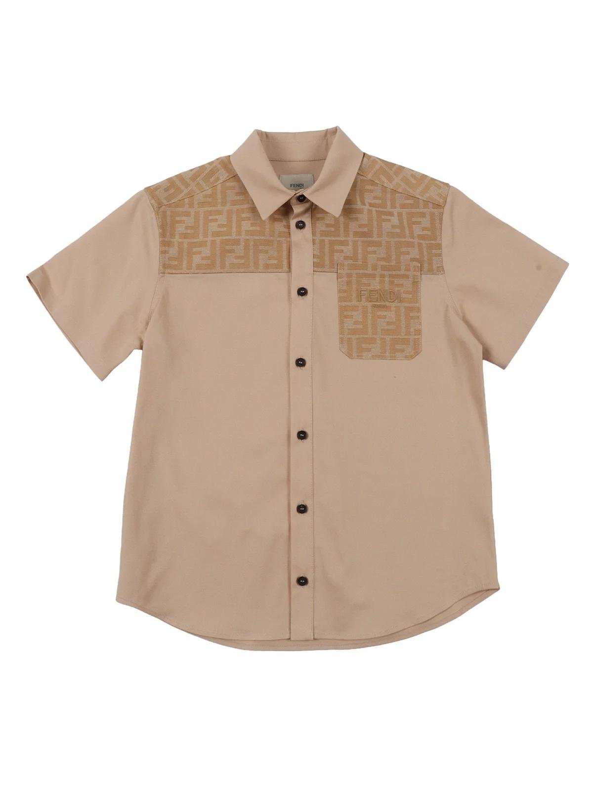Camicia unisex Fendi Kids con FF - Ninna Nanna