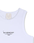 Canotta per bambina Givenchy Kids con logo - Ninna Nanna