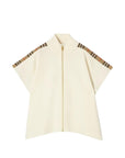 Cappa per bambina Burberry Kids in maglia - Ninna Nanna