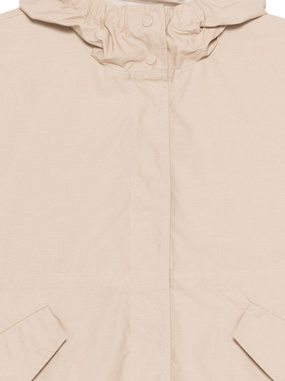 Cappa per bambina Moncler Enfant con cappuccio - Ninna Nanna