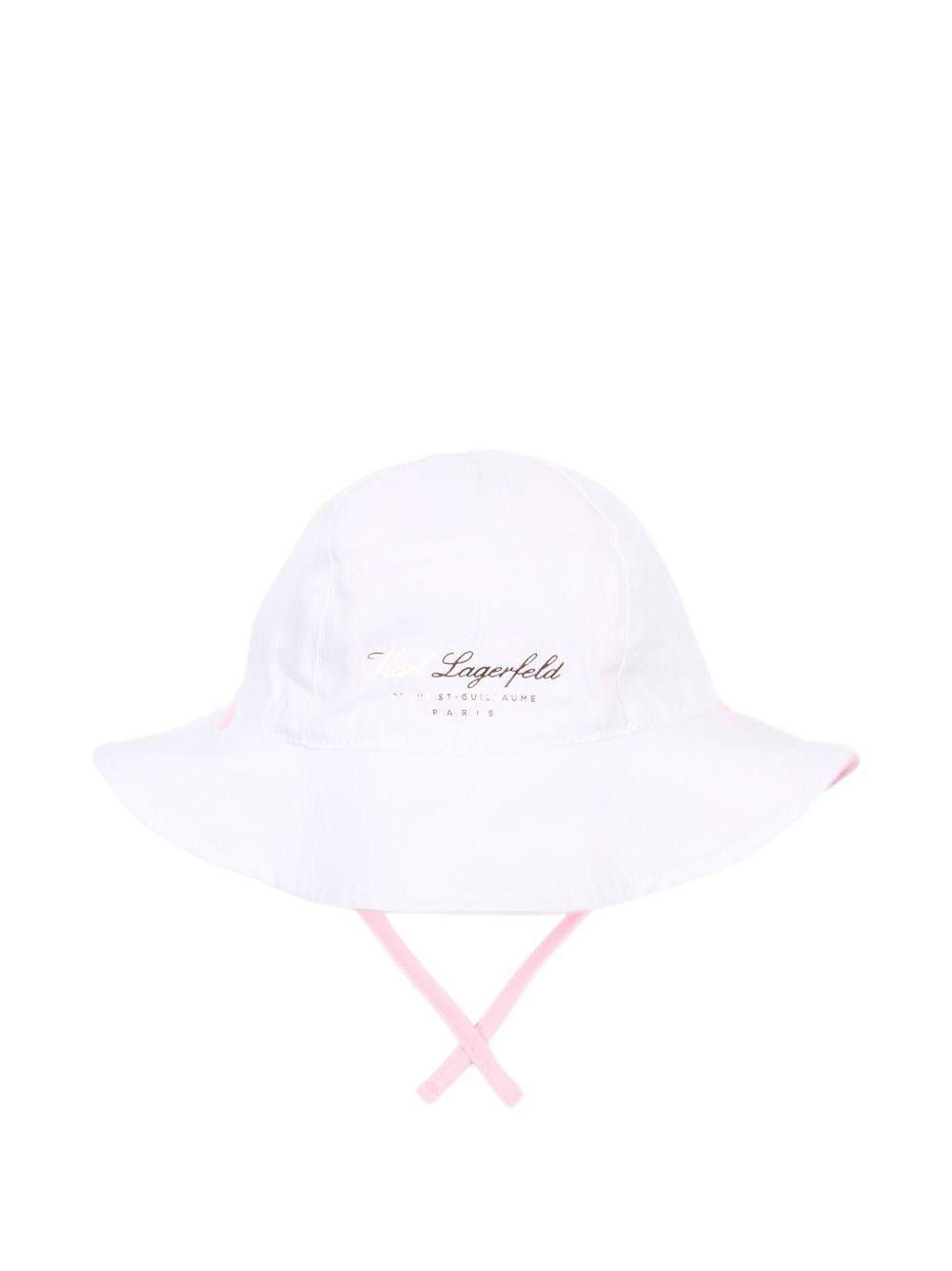 Cappello per neonata Karl Lagerfeld Kids reversibile - Ninna Nanna