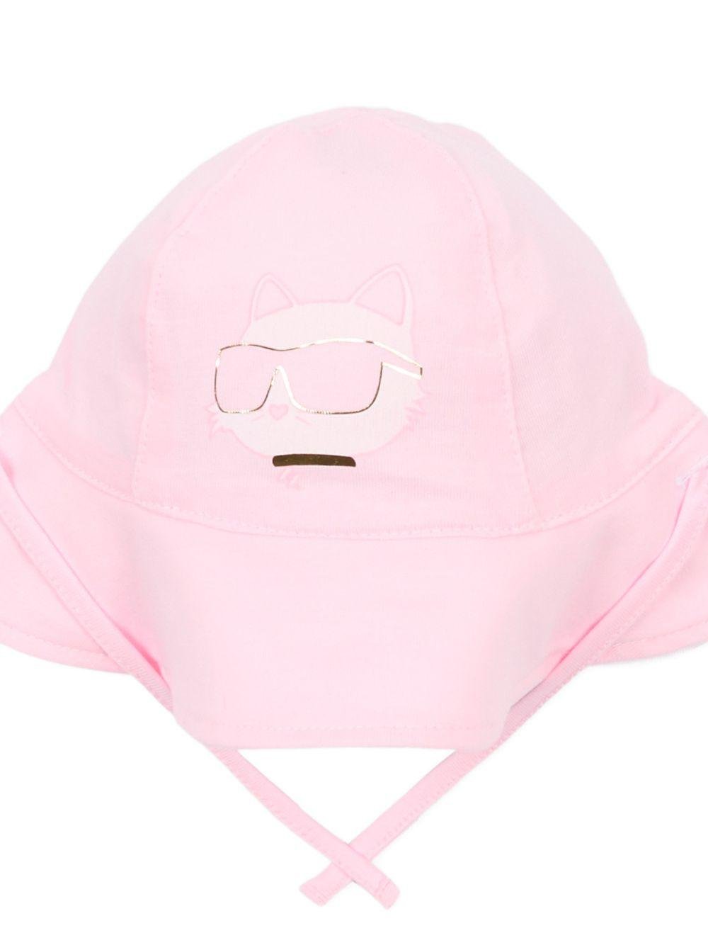 Cappello per neonata Karl Lagerfeld Kids reversibile - Ninna Nanna