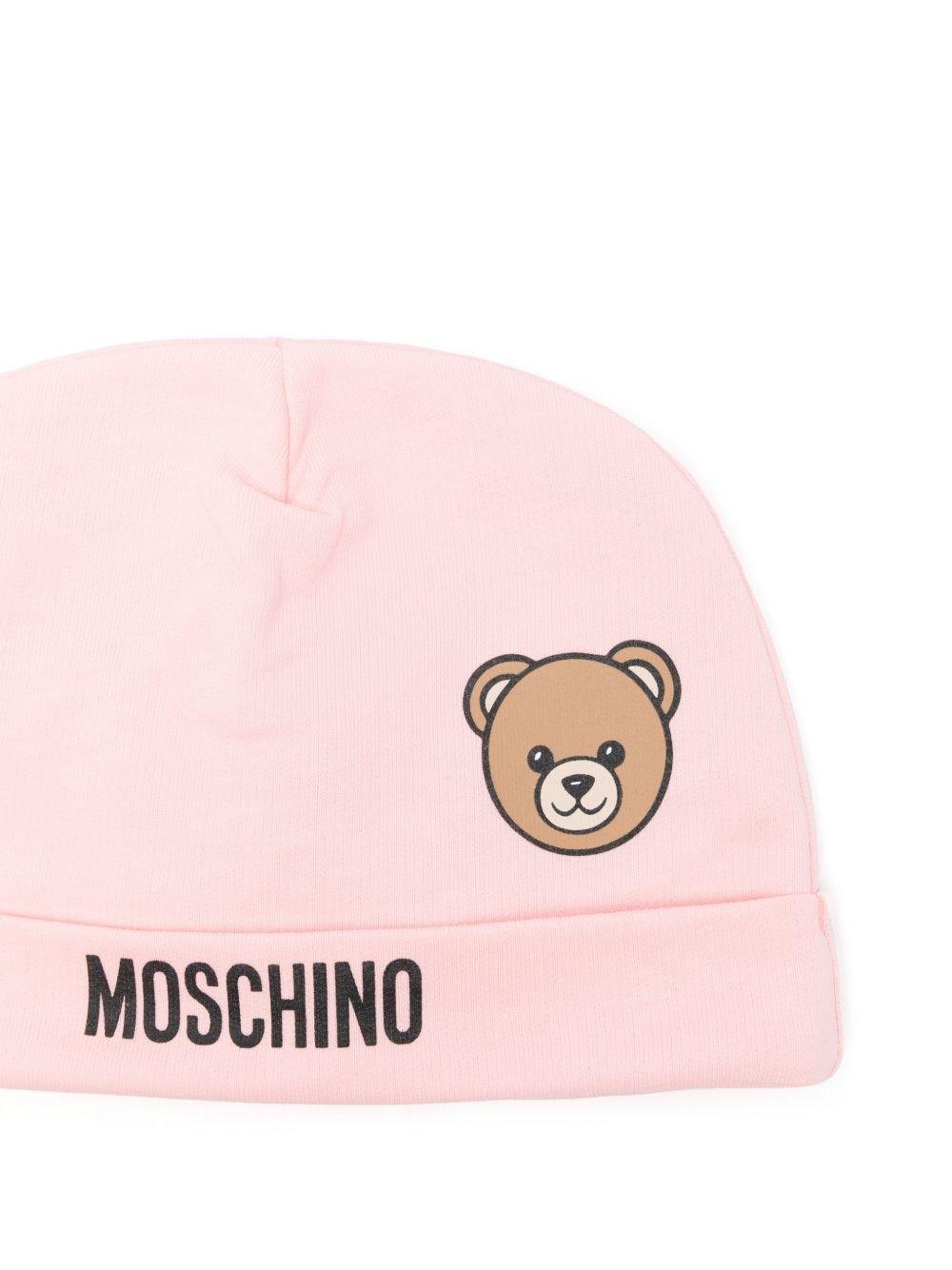 Cappello per neonato Moschino Kids con logo - Ninna Nanna