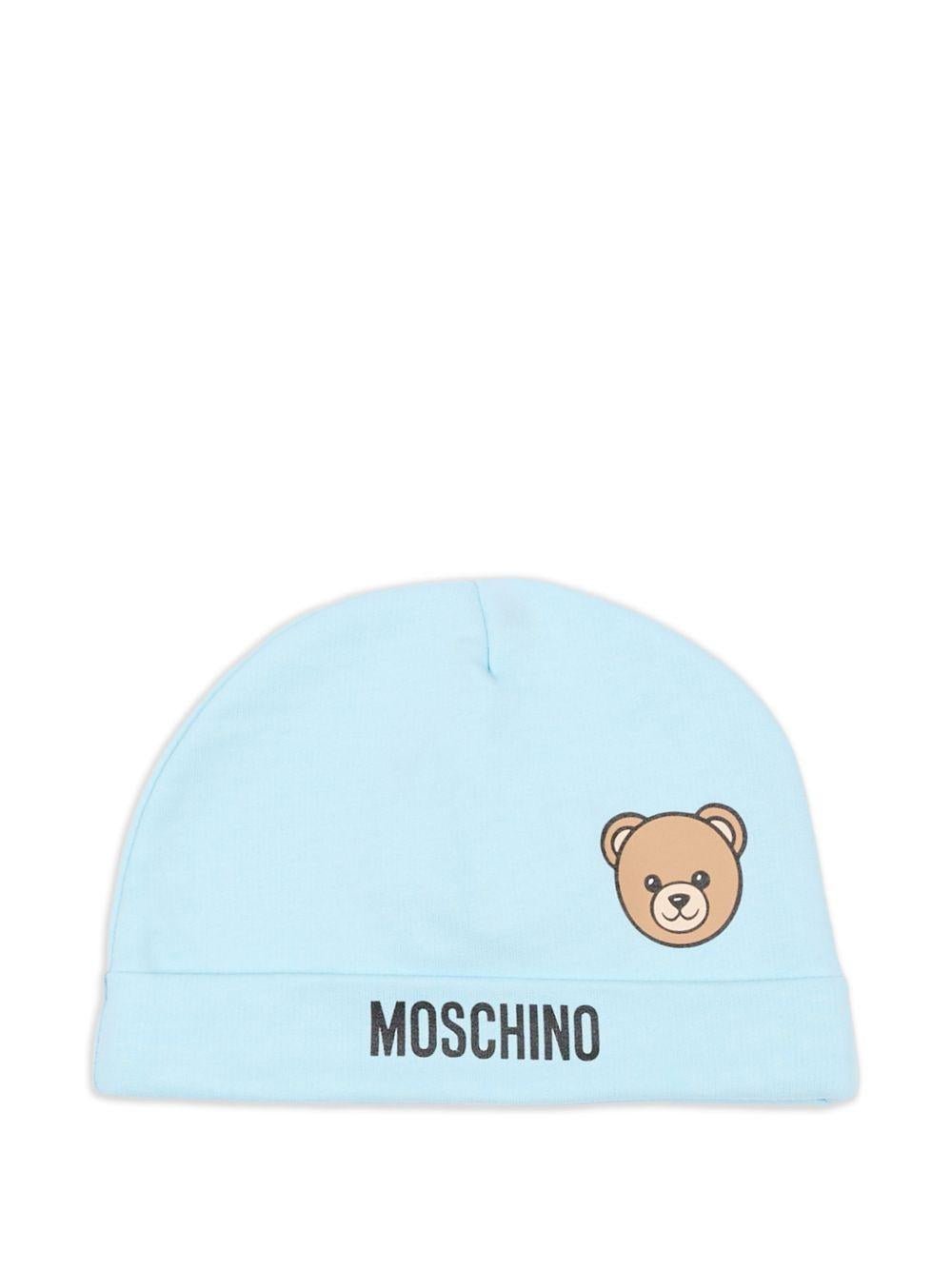 Cappello per neonato Moschino Kids con logo - Ninna Nanna
