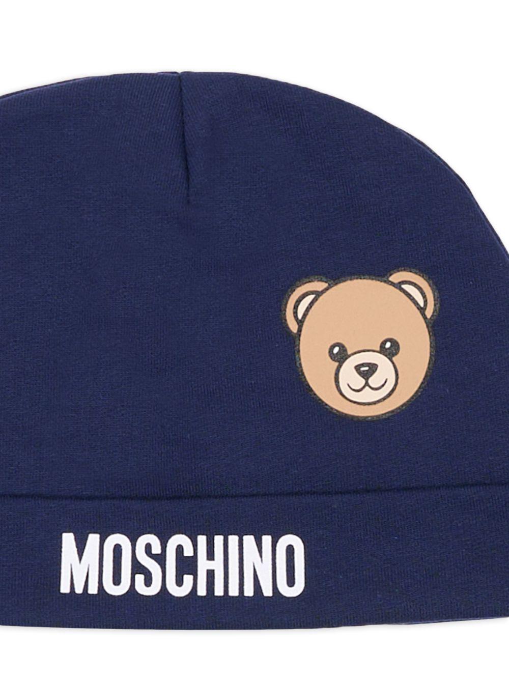 Cappello per neonato Moschino Kids con logo - Ninna Nanna