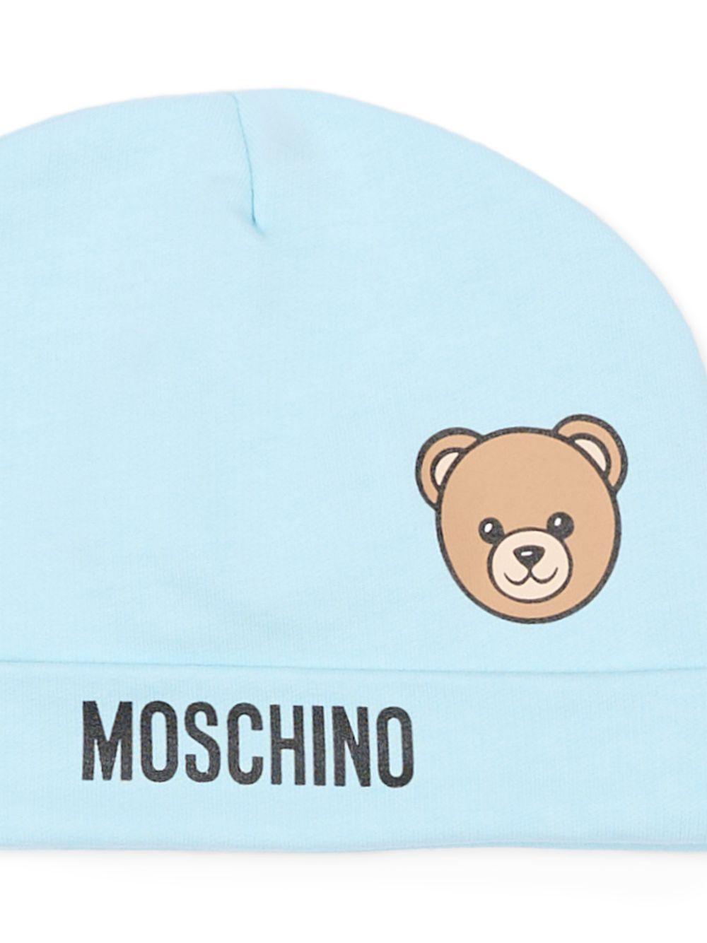 Cappello per neonato Moschino Kids con logo - Ninna Nanna