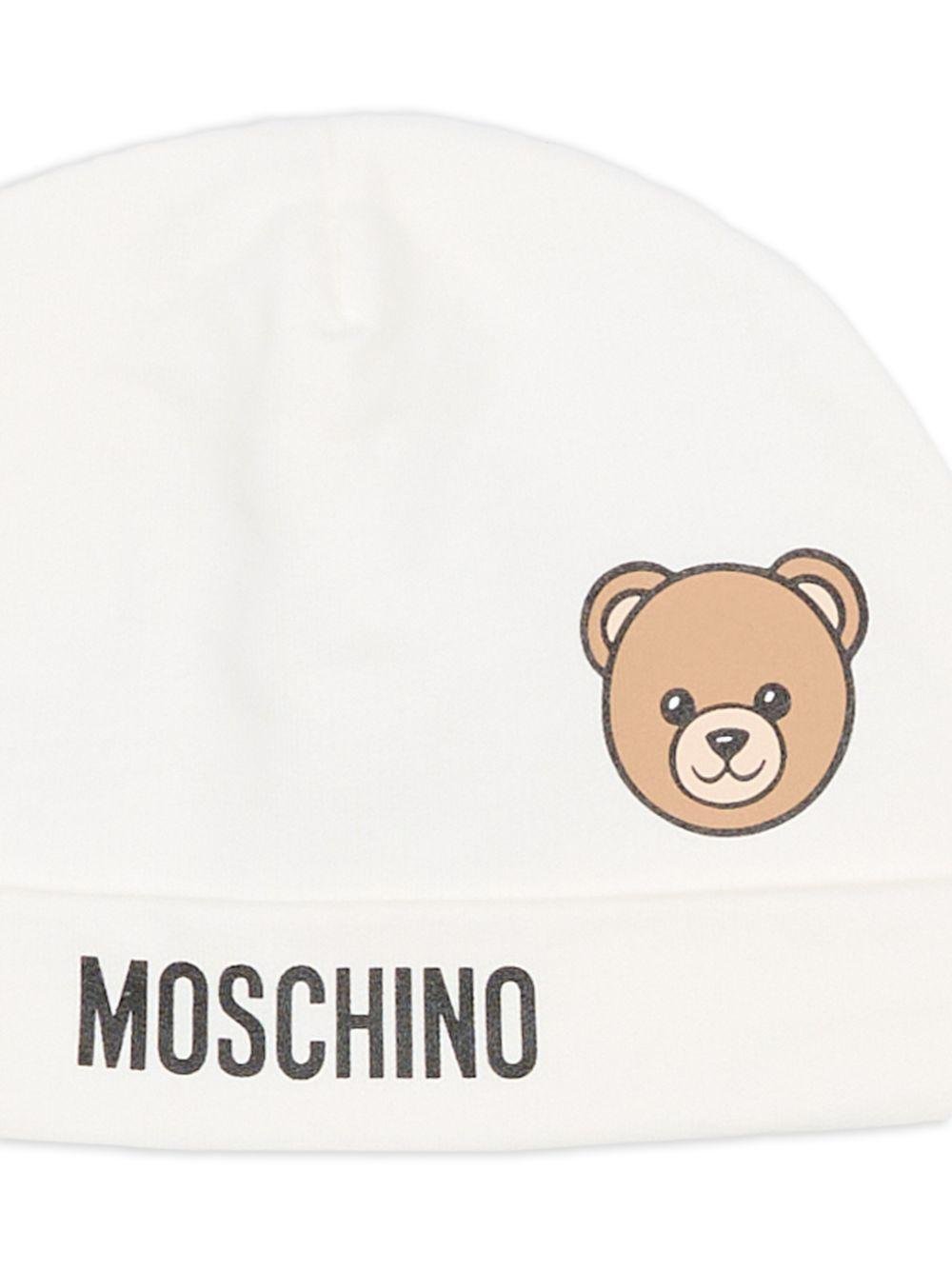 Cappello per neonato Moschino Kids con logo - Ninna Nanna